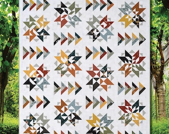 Chatsworth * Pieced Quilt Pattern - Spiral Book*  By: Doug Leko of Antler Quilt Design