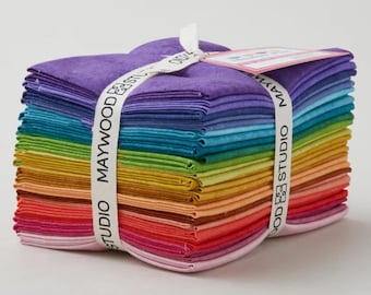 Shadow Play - Spectrum *Fat Quarter Bundle - 21 Pieces* From: Maywood Studio