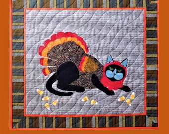 Grumble, Grumble *Wall Hanging Quilt Pattern* From: Trouble & Boo Designs