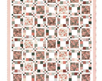 Prairie Picnic *Fat Quarter Friendly - Pieced Quilt Pattern* By: Modern Prairie
