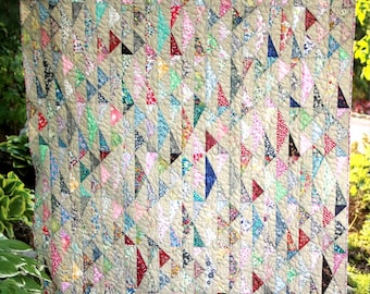 Protean *Pieced Quilt Pattern - A 2 Block Quilt* By: Eye Candy Quilts