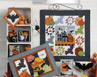 Midnight Manor On Wander lane- Block 10 *Quilt & Sewing Projects Pattern* By: Nancy Halvorsen - Art to Heart