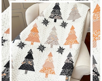Into The Woods *Quilt Pattern - Layer Cake Friendly* By: Margot Languedoc - The Pattern Basket  TPB2305