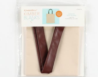 Canvas Tote Blank *Open Side Seam for Machine Embroidery or Applique* From: Kimberbell  KDKB279