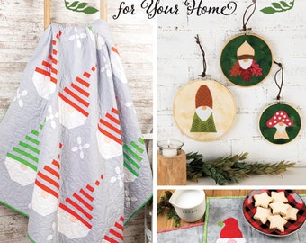 Quilted Gnomes for Your Home*9 Whimsical Designs* By: Annie's