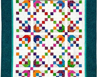 Fresh Flowers *Strip Club Quilt Pattern* By: Daniela Stout - Cozy Quilt
