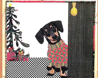 Naughty or Nice? *Wall Hanging Pattern* From: Trouble & Boo Designs