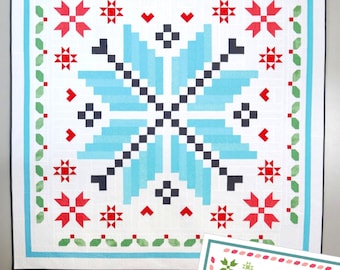 Winter Magic *Pieced Quilt Pattern* - By: Andy Knowlton of A Bright Corner
