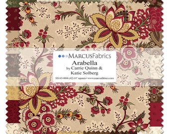 Arabella *Layer Cake (10x10) - 42 Pieces* Designer: Carrie Quinn & Katie Solberg for Marcus Fabrics