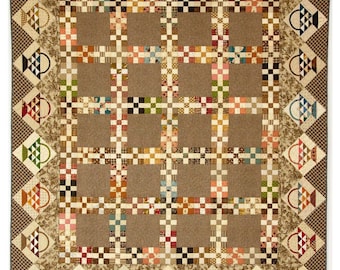 Love at First Sight - Pieced Quilt Pattern By: Edyta Sitar  Laundry Basket Quilts LBQ-1482-P