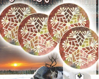Scandinavian Snowflake-20" Diameter*Foundation Paper Piecing Pattern &/or Replacement Foundation Papers*By:Judy Niemeyer Quilting Quiltworx