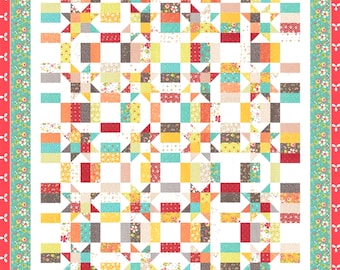 Jelly Twinkle *Jelly Roll Friendly Quilt Pattern* By: Corey Yoder - Coriander Quilts  #233