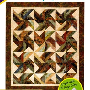 May include: A quilt pattern for Tradewinds, a strip club pattern for 2 1/2 inch strips. The quilt pattern includes instructions for wall hanging, throw, twin, queen, and king sizes. The quilt pattern is designed by Georgette Dell'Orco.
