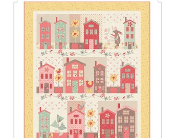 Sunshine Lane  *A Pieced & Applique Quilt Pattern*   From: Bunny Hill Designs