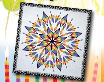 Confetti Cake *Paper Pieced Quilt Pattern* By: Judy Niemeyer - Quiltworx