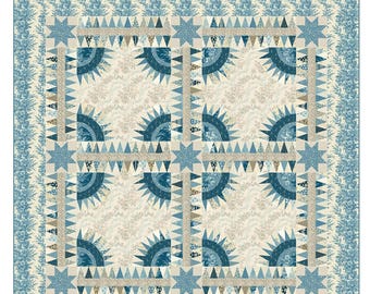 New York Beauty *Pieced Quilt Pattern* By: Edyta Sitar - Laundry Basket Quilts  LBQ-1399-P