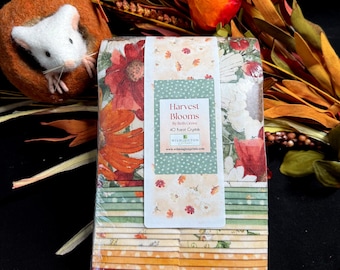 Harvest Blooms * 40 Karat Gems *Jelly Roll - 40 Strips* From: Wilmington Prints  840-869-840