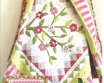 Blooming Branches  *Pieced & Applique Quilt Pattern*     By: Jill Finley of Jillily Studio JILL2304