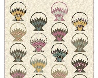 Picnic Basket *Applique & Pieced Quilt Pattern*   By: Edyta Sitar - For Laundry Basket Quilts LBQ-1438-P