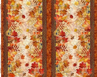 Autumn Celebration - Border Fabric *By The 1/2 Yard* From: Jason Yenter of In The Beginning Fabrics