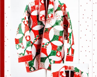 Quilted Jacket *Sewing Pattern - One-Size Fits Most* By: Claire McKinlay Root & Paula Devey McKinlay