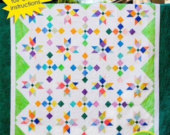 Buds and Blooms *Strip Club Quilt Pattern* By: Daniela Stout For - Cozy Quilt Designs