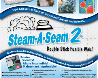 Steam-A-Seam 2  *Double Stick Fusible Web  - Printer Friendly*  By: The Warm Company