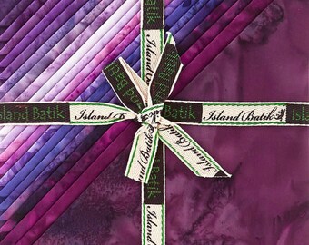 Playful Purples - Batik Layer Cake (10in x 10in) - 42 Pieces* From: Island Batik
