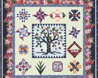 Women Who Bind Us Together - A Family Tree of Faith Quilt Pattern  By: Kathleen Winslow Gardner For In The Beginning