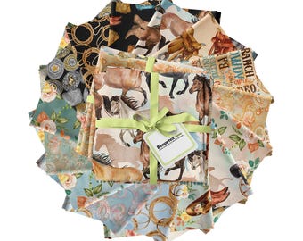 Gone Country *Fat Quarter Bundle - 15 Pieces*  By Nicole DeCamp For Benartex