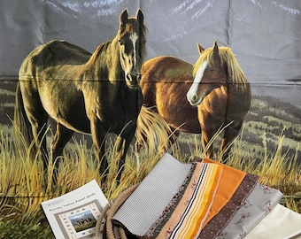 Smoky Valley *Boxed Kit with Original Fabrics & Pattern* By: RBD Designers for Riley Blake