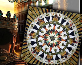 Imperial Crown *Foundation Paper Piecing Pattern and/or Replacement Papers *By: Judy and Bradley Niemeyer-Quiltworx