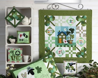 Shamrock Ridge On Wander lane- Block 7 *Quilt & Sewing Projects Pattern* By: Nancy Halvorsen - Art to Heart
