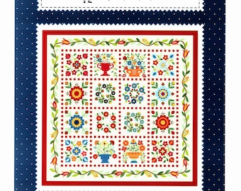 Treasure Chest * A Baltimore Style Quilt Pattern *Applique & Pieced* By: Sandy Klop - American Jane Patterns