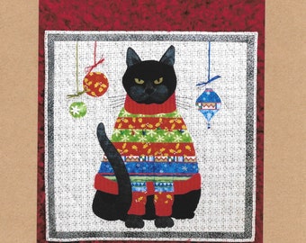 Bah Humbug *Wall Hanging Quilt Pattern* From: Trouble & Boo Designs