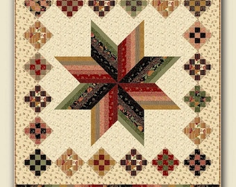 Strippy Star *Pieced Quilt Pattern* By: Nancy Rink Designs  NRD302