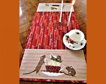 Stirring *Wall Hanging Quilt Pattern* From: Trouble & Boo Designs