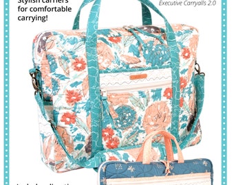 Executive Carryalls II *Sewing Pattern - Widescreen Laptop Bag* From: by Annie