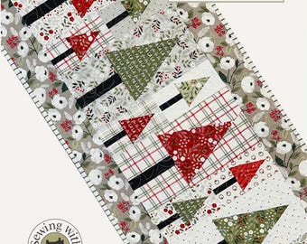 Fa La La Forest *Table Runner Pattern *  By: Susan R Marth of Suzn Quilts  #344