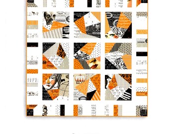 Crazy Coverlet Quilt *Layer Cake Friendly Quilt Pattern* By: J. Wecker Frisch - Queen of Ween*Joy Studio