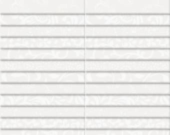 White Out *Jelly Roll/40 Karat Gems - 40 Pieces* By: Wilmington Fabrics