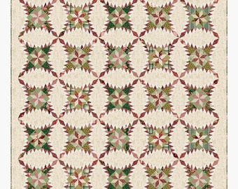 Supernova *Pieced Quilt Pattern* By: Edyta Sitar - Laundry Basket Quilts  LBQ-1691-P