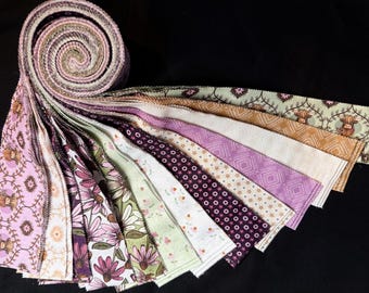 Coneflower Corral *Jelly Roll * Strips * 40 Pieces* By Clothworks