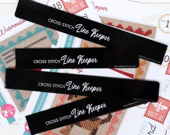 Cross Stitch Line Keepers *Set of 4 Magnetic Line Keepers* By: Bee In My Bonnet Co.