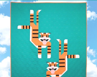 Flying Tigers Quilt *Quilt Pattern* From: Art East Quilting Co.