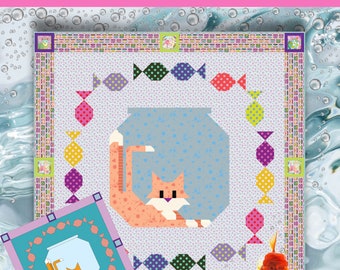 Gone Fishing*Quilt Pattern* From: Art East Quilting Co.