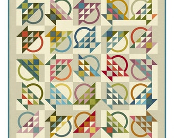 Sewing Basket - Pieced Quilt Pattern By: Edyta Sitar  Laundry Basket Quilts LBQ-0738