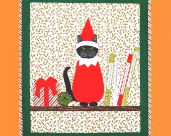 Grumpy on a Shelf *Wall Hanging Quilt Pattern* From: Trouble & Boo Designs