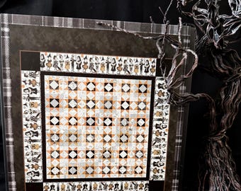 Costume Maker's Act II Sawtooth Scene Quilt Kit *Includes Keepsake Box* By: J. Wecker Frisch for Riley Blake  KT-16000