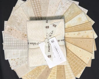 Linen Closet 3 - Fat Quarter Bundle - 24 Pieces By: Janet Rae Nesbitt for Henry Glass & Co.